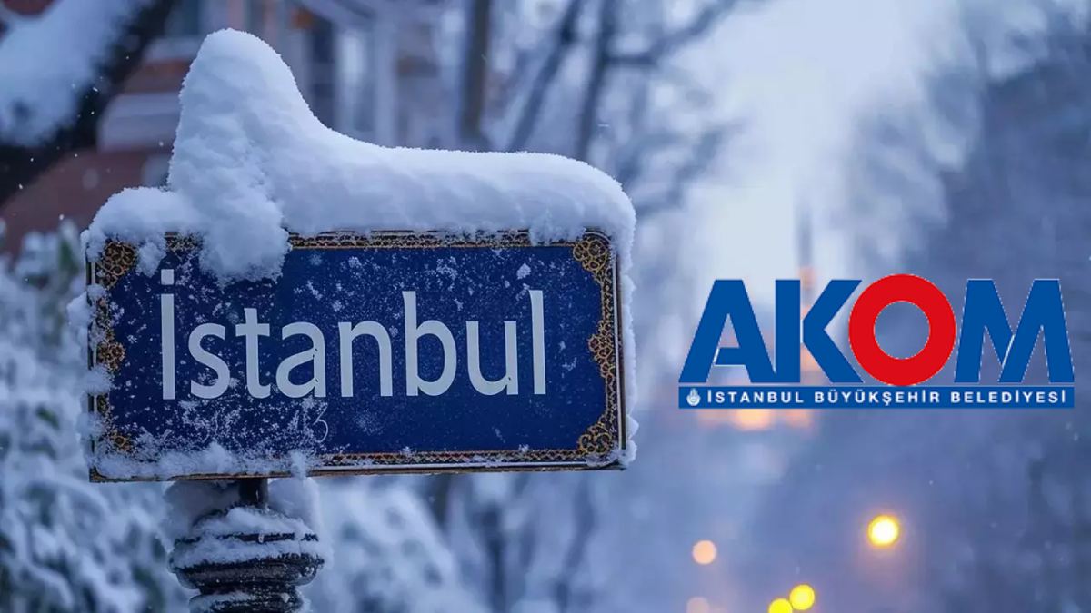 Kar kapıya dayandı, AKOM uyardı! İstanbullular son hazırlığınızı yapın: Beklenen yağış yarın başlıyor