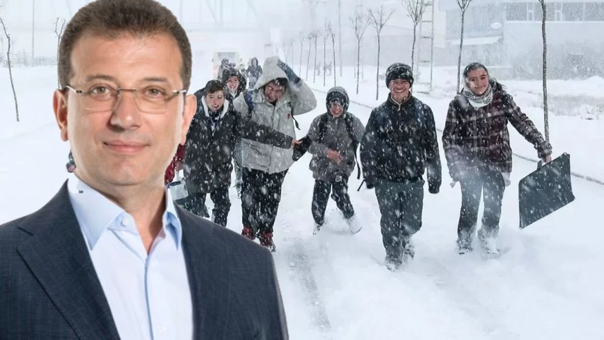 İstanbul'da okullar tatil olacak mı? İlk açıklama Ekrem İmamoğlu'ndan geldi: Gözler İstanbul Valisi Gül'de