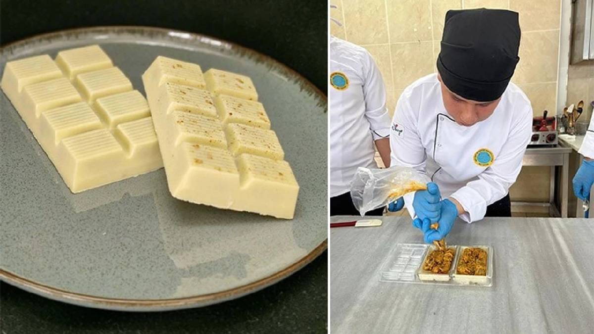 Dubai değil, Kapadokya çikolatası… Giden yemelere doyamayacak! İçinde fıstık yerine bakın ne var?