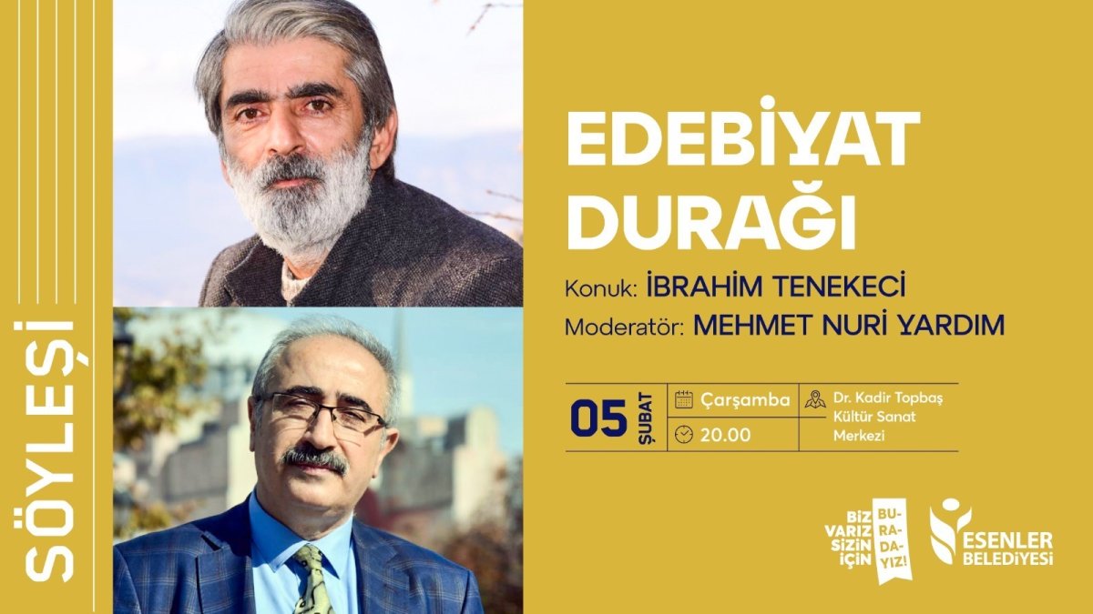 Şair İbrahim Tenekeci okurlarıyla buluşuyor