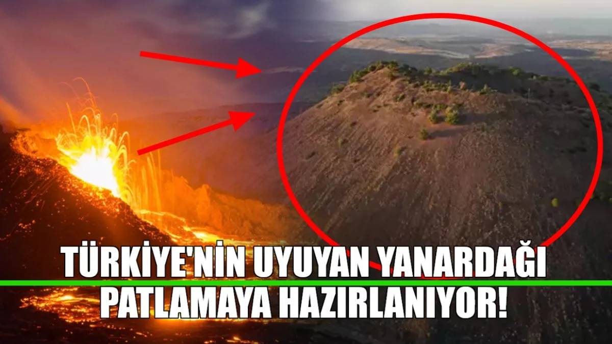 Santorini gibi mi olacak? Türkiye'nin ortasındaki o yanardağdaki hareketlilik izleniyor