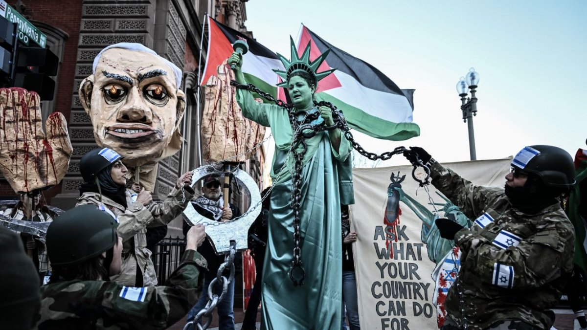 Beyaz Saray önünde Netanyahu protestosu: Savaş suçlusu Lahey'de yargılanmalı