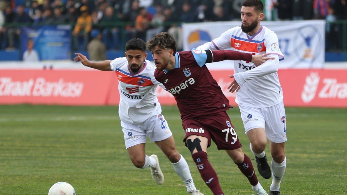 Trabzonspor'a kupada şok sonuç: Bordo-mavili ekip, İskenderunspor'la 2-2 berabere kaldı