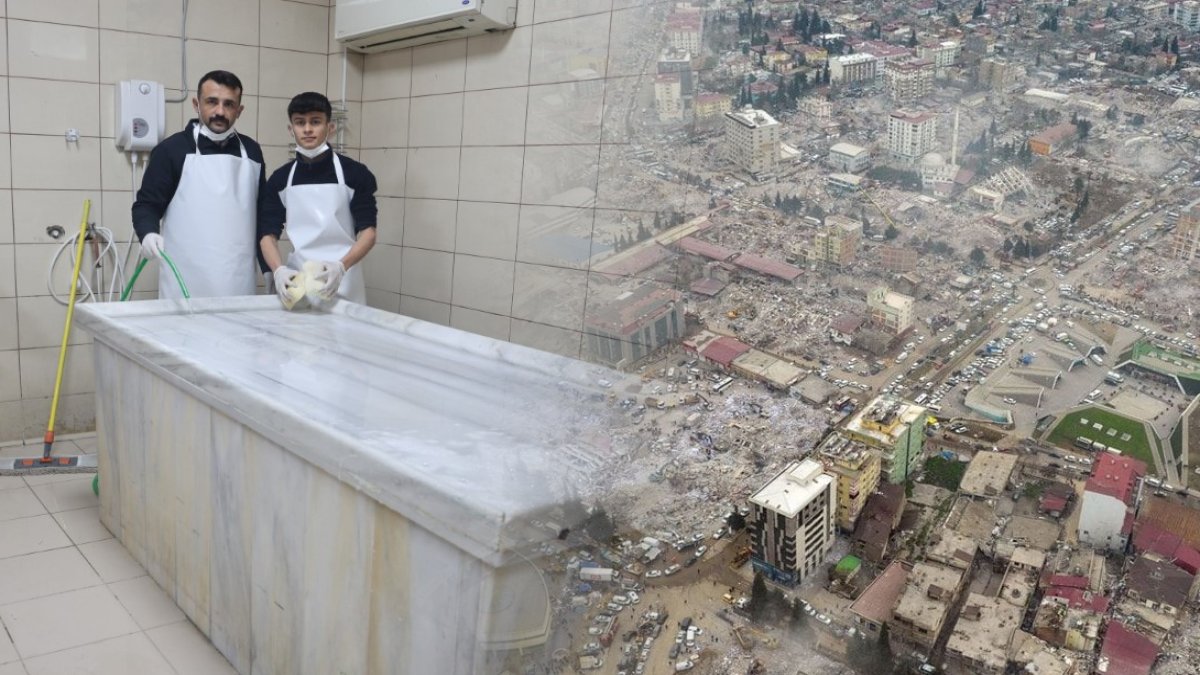 Kahramanmaraş Depremi'ni bir de gassallardan dinleyin! Su sıkıntısı nedeniyle cenazeler teyemmümle defnedilmiş
