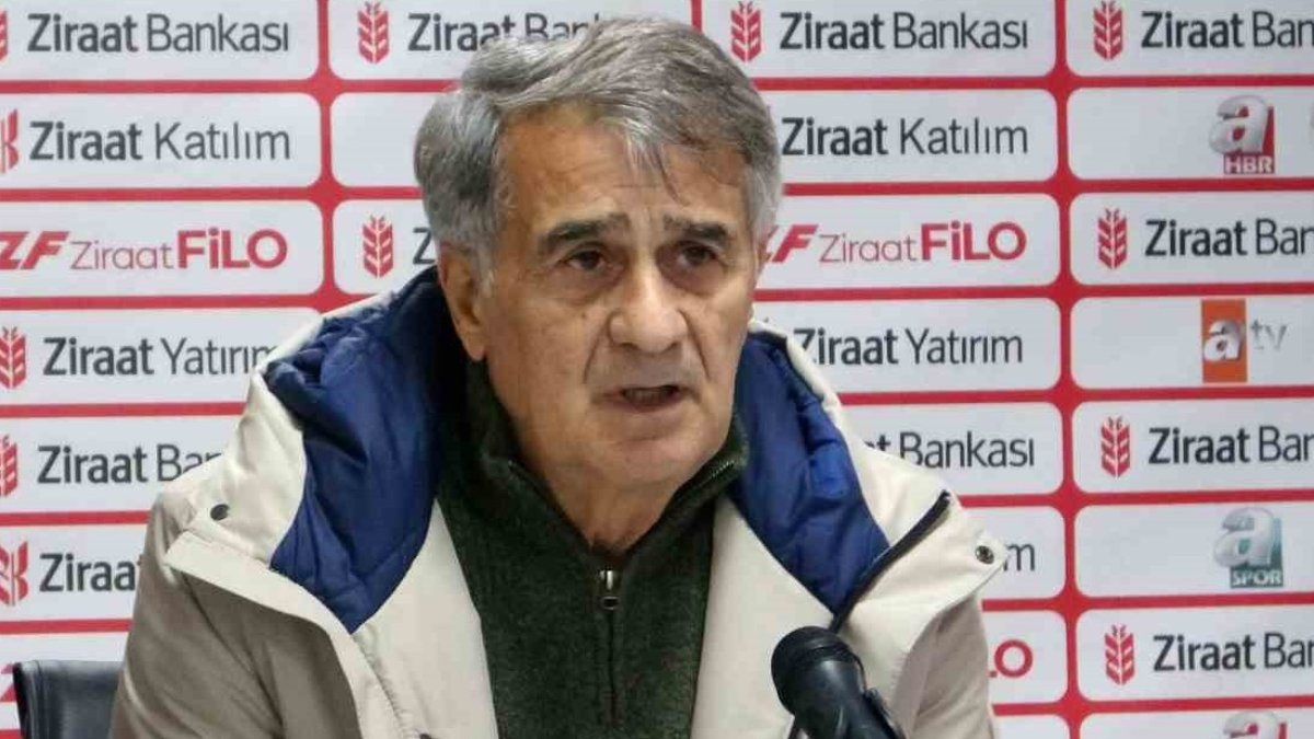 Şenol Güneş: Bizim için beklenmeyen bir sonuç