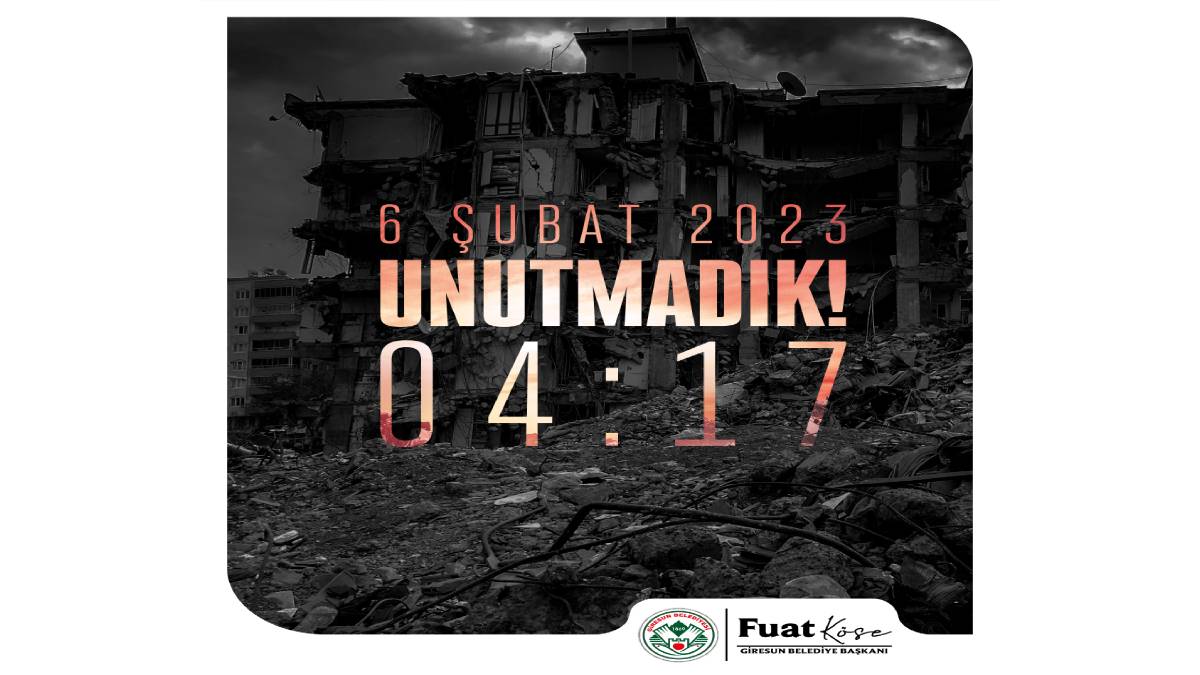 Başkan Köse: “Depremin bize öğrettiği en önemli şey hazırlıklı olmak”