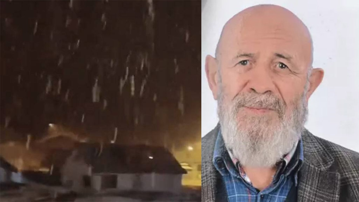 Aksaray'da feci ölüm! Eski belde başkanı kar yağışını izlemek isterken hayatını kaybetti