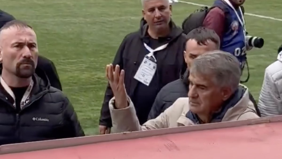 Türkiye Kupası maçının ardından gergin anlar! Şenol Güneş'e Hatay'da tepki