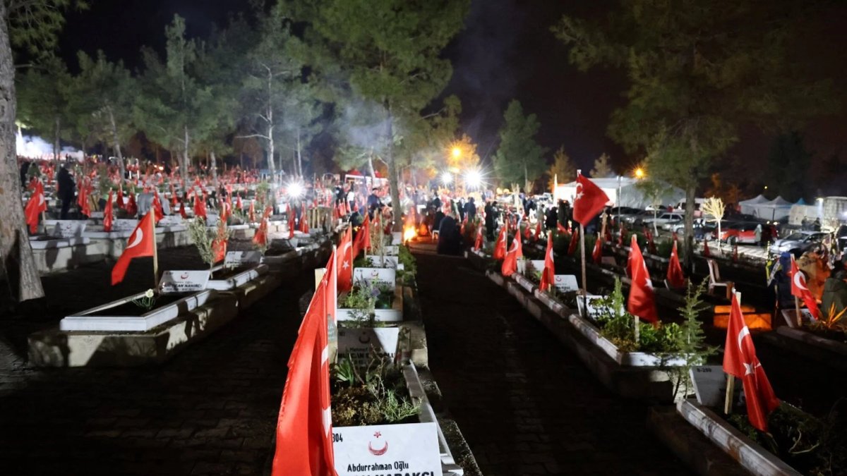 Depremde hayatını kaybedenler dualarla yad edildi