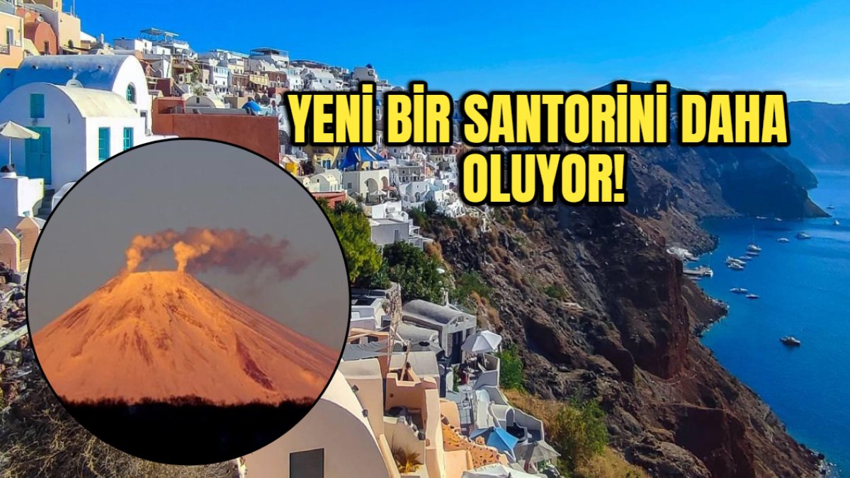 Yeni bir Santorini daha oluyor! Ege'deki depremlerin sıklaşmasının nedeni belli oldu