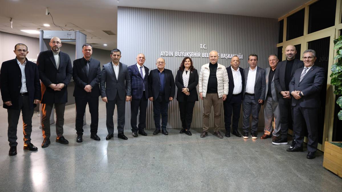 Aydın Büyükşehir Belediye Başkanı ve ilçe belediye başkanları Aydın’da olası afetlere karşı hazır