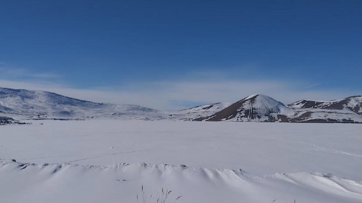 Taşlıçay Balık Gölü gözden kayboldu
