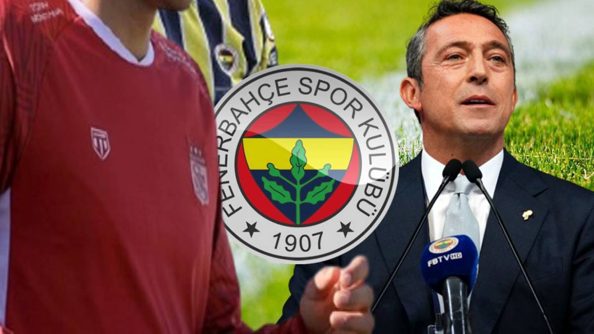 Fenerbahçe'den Süper Lig'i sallayacak transfer! Ali Koç Sivasspor'un 2006'lı yıldızını kaptı getiriyor. Hayırlı uğurlu olsun
