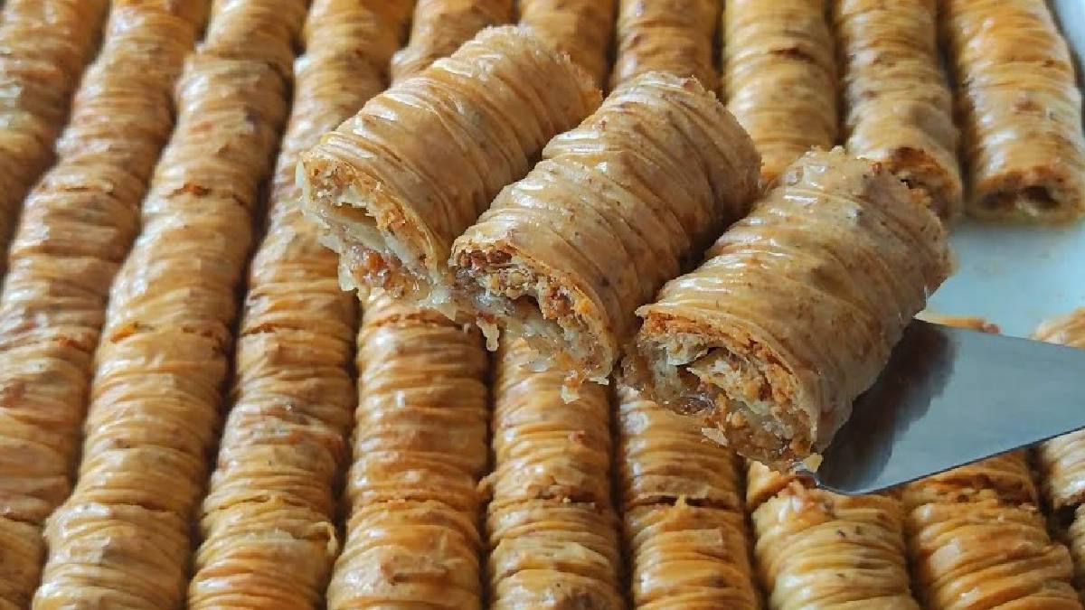 Dışı çıtır, içi yumuşak! Bayramlarda baklava yerine yapılıyor, kimse baklavanın yanından geçmiyor!