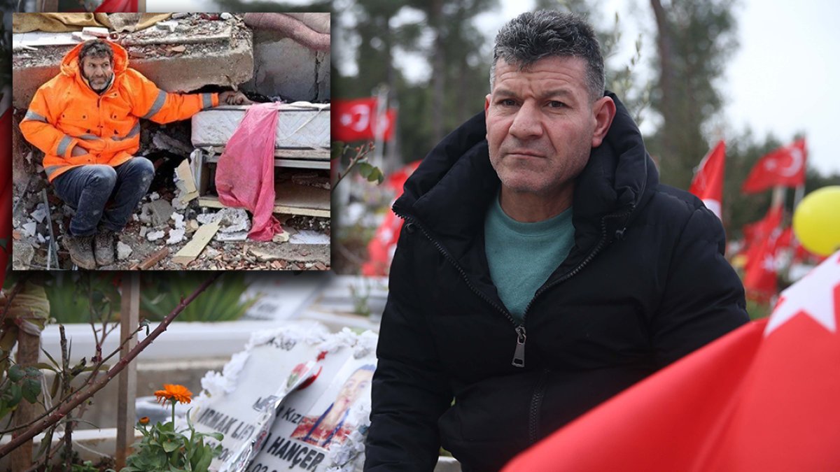 6 Şubat’ın en acı fotoğraflarından biri: '2 sene oldu, ateş hiç sönmüyor'