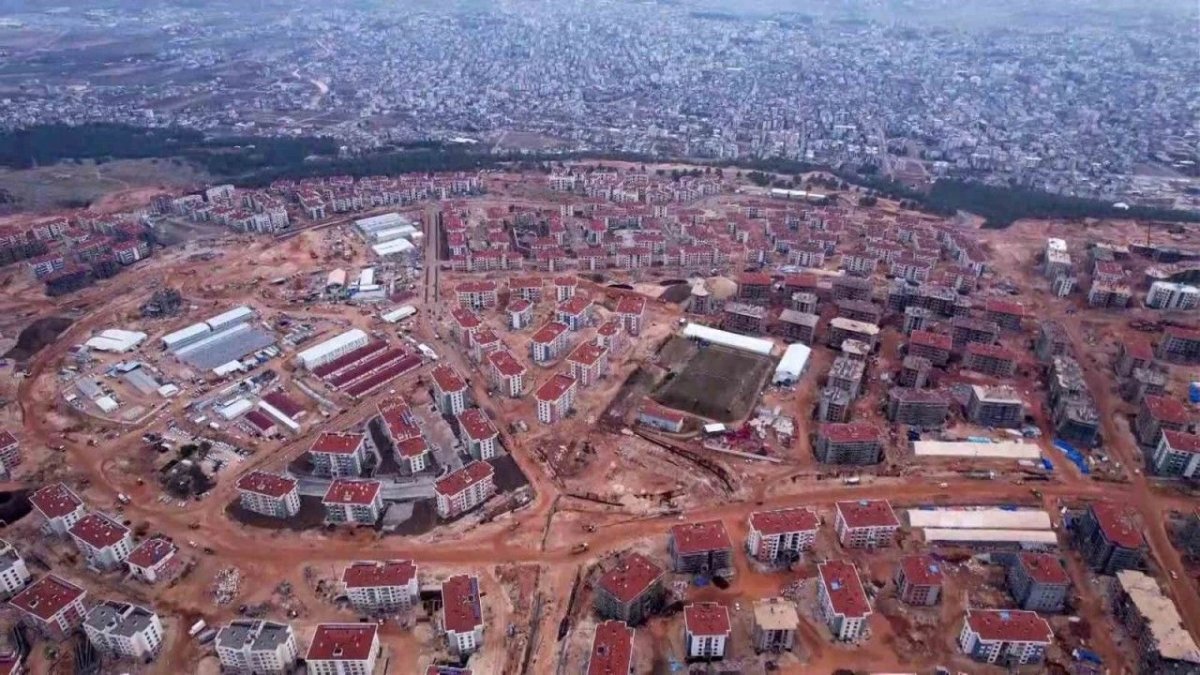 Deprem sonrası Türkiye'nin en büyük şantiyesi Adıyaman'da kurulmuştu! İşte son hali...