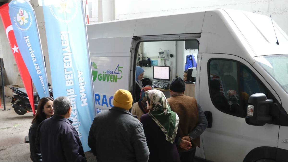 Büyükşehir Somalı vatandaşlara solunum fonksiyon testi yaptı