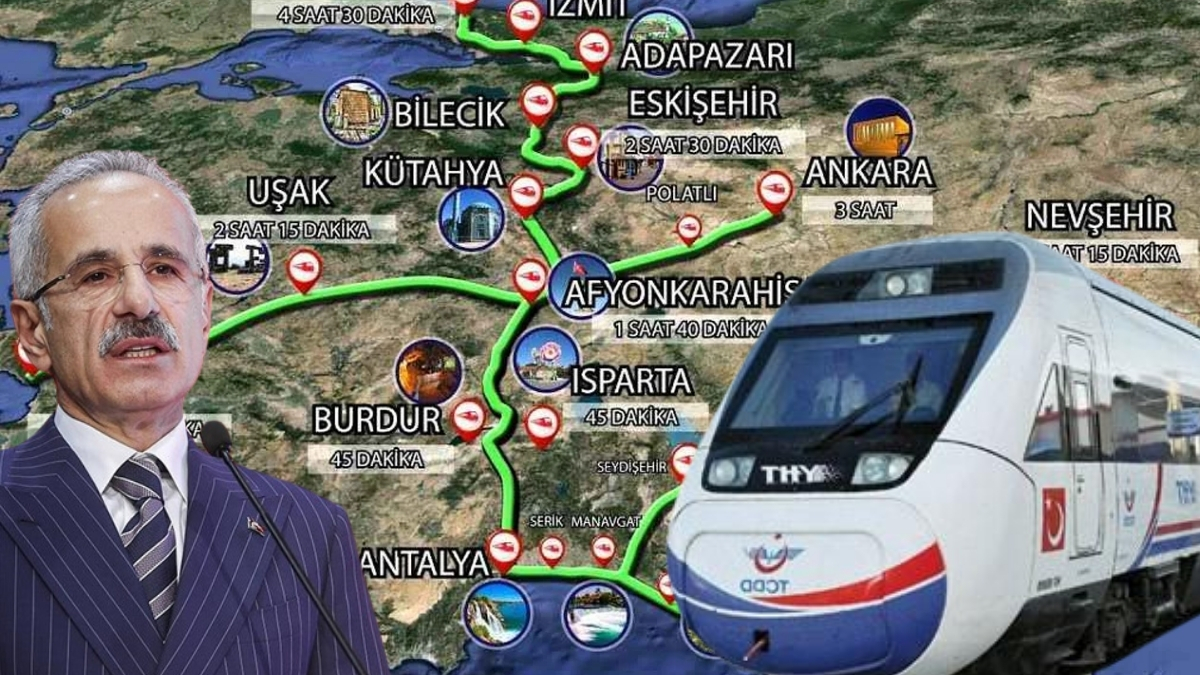 Proje çalışmaları tamamlandı! 6 saatlik yol tam 3 saate düşecek: Ankara’dan Antalya’ya gitmek artık çok kolay