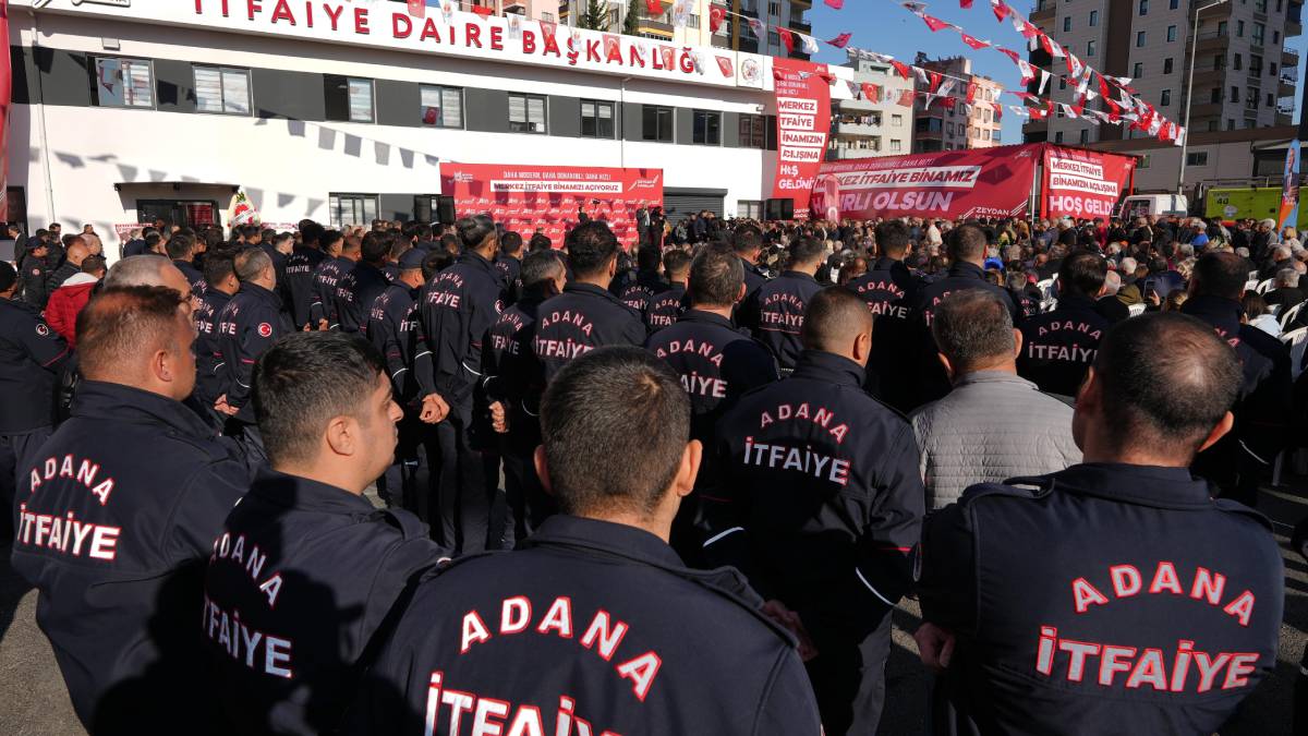 Yeni Merkez İtfaiye Binası’nın açılışı yoğun katılım ve coşkuyla yapıldı