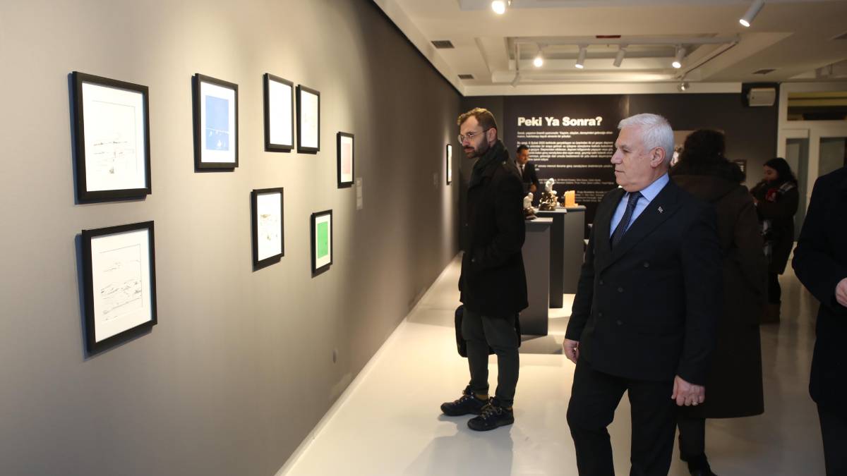 Deprem gerçeği, ‘Peki Ya Sonra?’ sergisiyle hatırlatıldı