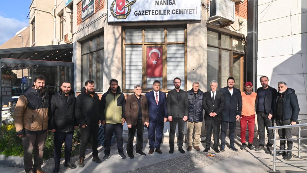 Büyükşehir’den Manisa Gazeteciler Cemiyeti’ne ziyaret