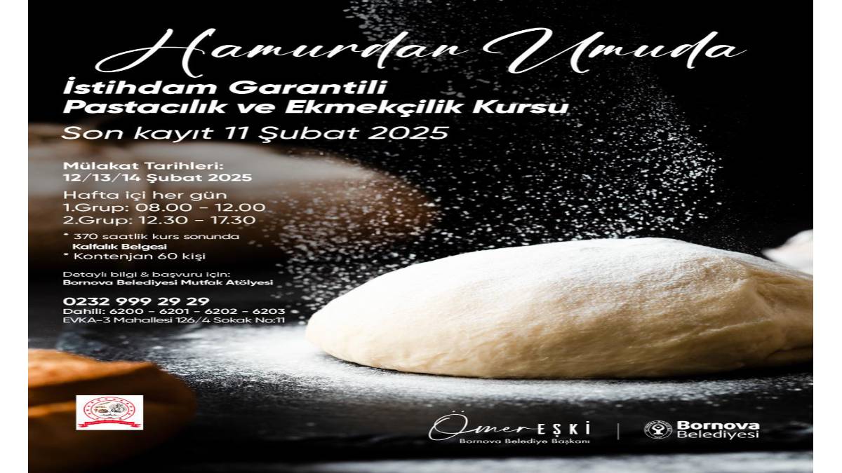 Hamurdan Umuda: Bornova’da yeni bir gelecek şekilleniyor