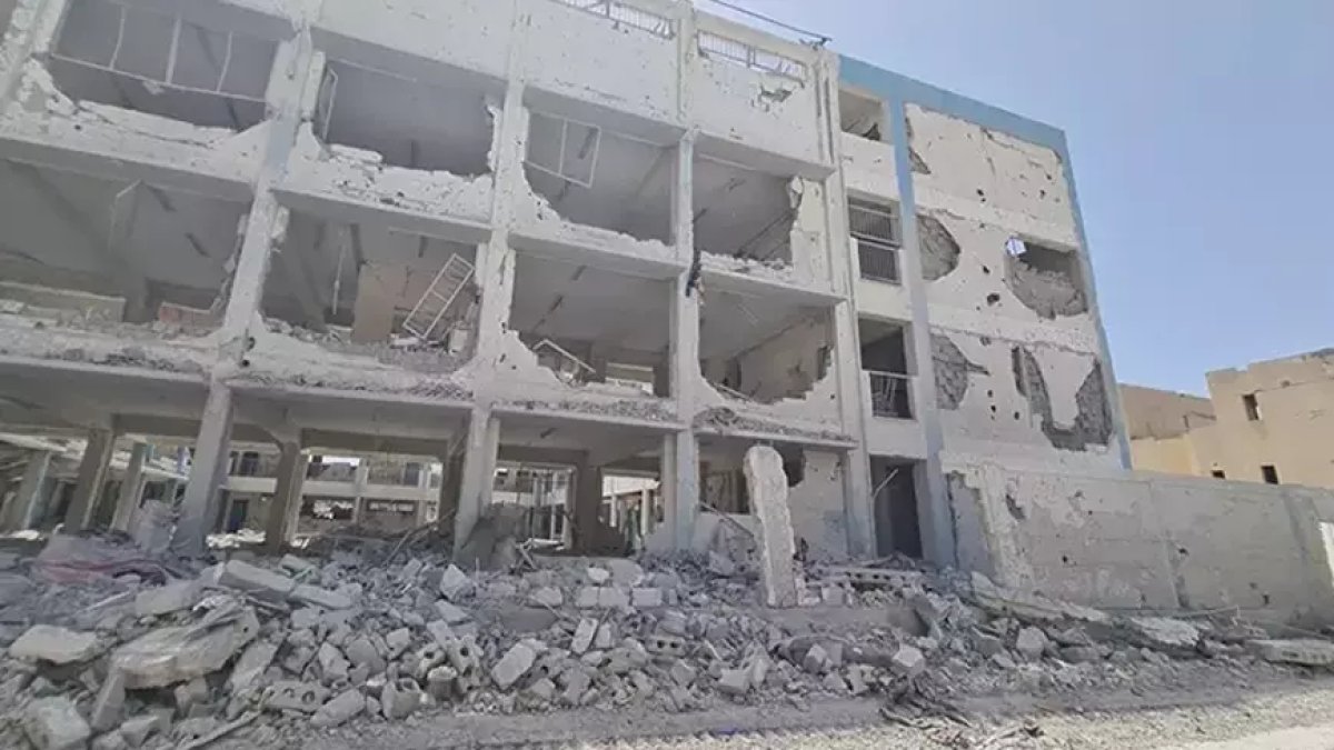 Gazze'deki okulların yüzde 85'i İsrail saldırılarıyla hizmet dışı kaldı