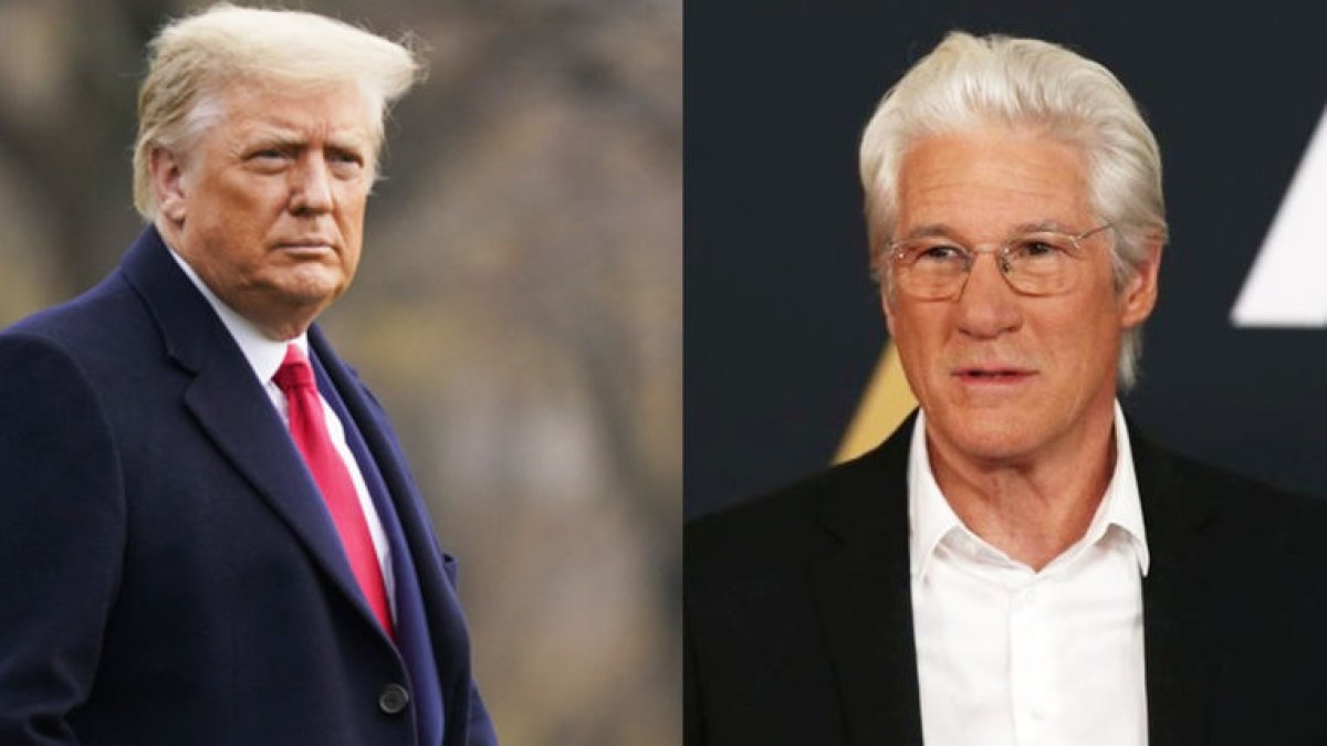 ABD'li aktör Richard Gere: Dünya Trump'tan dolayı tehlikede