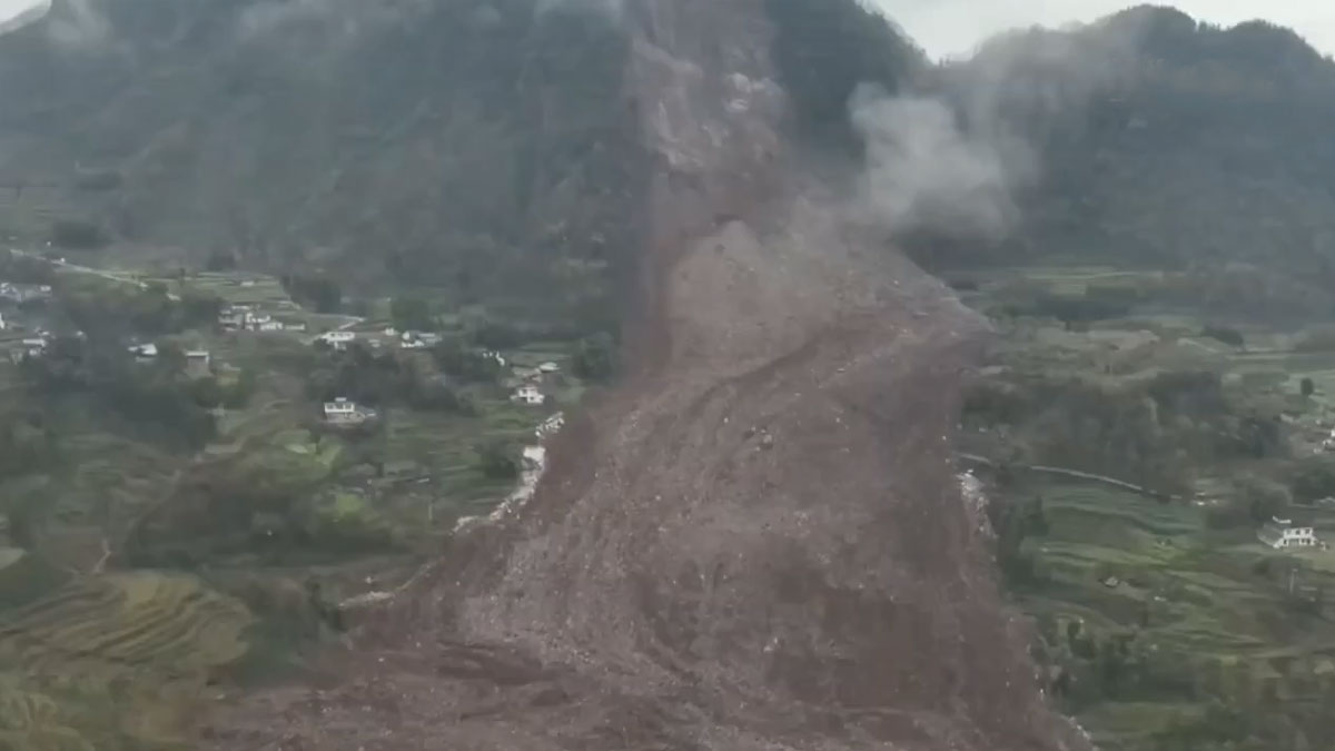 Çin’de heyelan faciası: 30 kişi kayıp