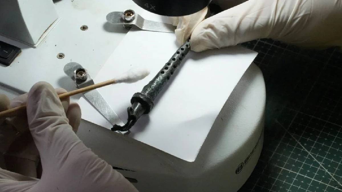 Karabük’te tarihi keşif: Bin 500 yıllık içecek filtresi bulundu