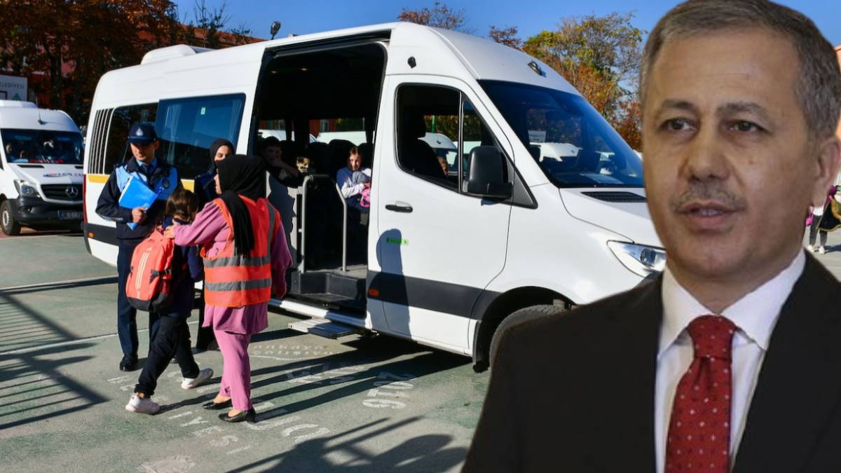 Çocuğunuzu okul servisine bindirirken iki kere düşünün! Korkunç rakamı Bakan Yerlikaya açıkladı