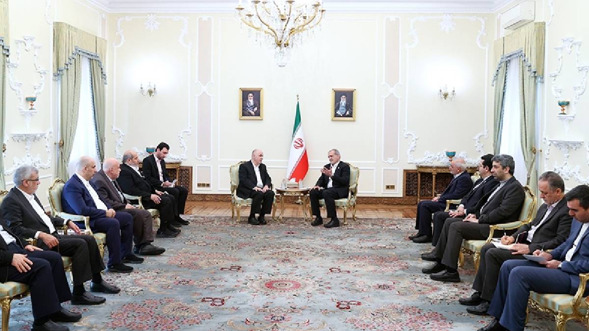 Ateşkes ve askeri destek konuları ele alındı: Hamas heyeti Tahran'da