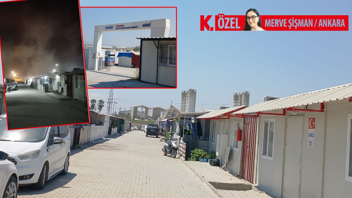 Güzelburç ile Kızılay konteyner kenti Nasbeton'un kıskacında: Depremzede toz soluyor