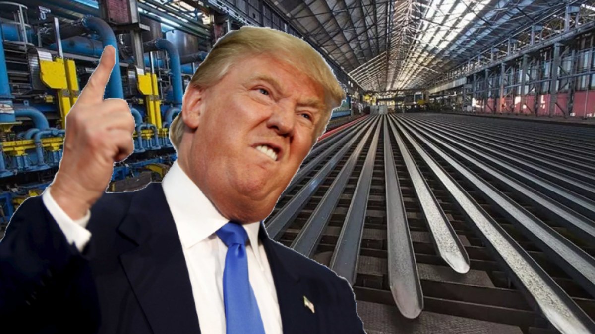 Trump'tan piyasayı sarsacak hareket! Çelik ve alüminyum ithalatına yüzde 25 vergi getiriyor