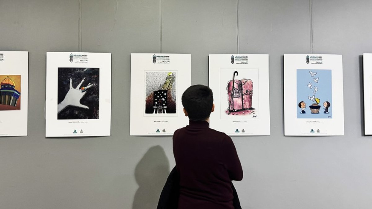 'Özgür Kudüs' için çizdiler