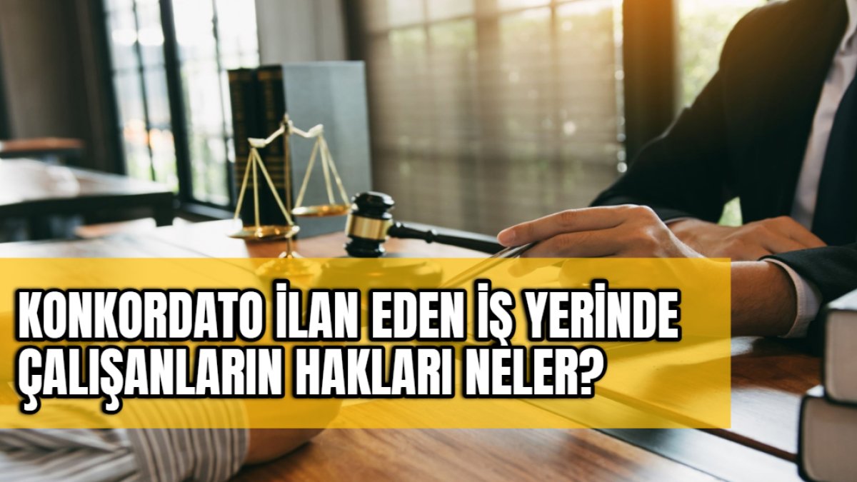 Konkordato ilan eden iş yerinde çalışanların hakları neler? Kıdem tazminatı ve maaşlar nasıl alınır? SGK uzmanı açıkladı!
