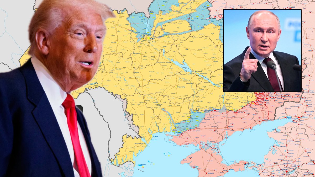 ABD lideri Trump duyurdu! 500 milyar dolarlık anlaşma tamam: Ukrayna Rusya’nın parçası olabilir