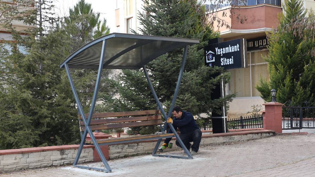 Safranbolu Belediyesi’nden yenilikçi ve konforlu bank çalışması