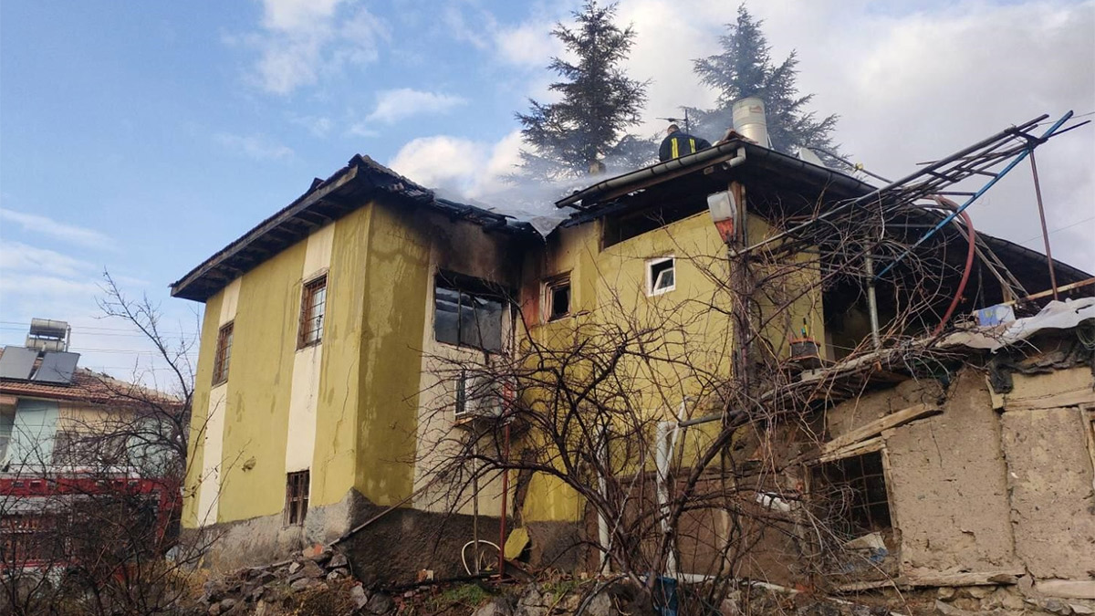 Kırıkkale'de yangın faciası! 66 yaşındaki kadın hayatını kaybetti