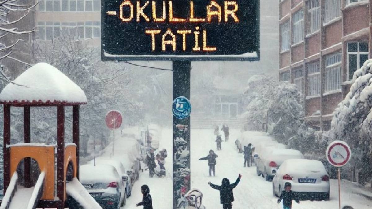 Meteoroloji'den acil uyarı yapıldı! İstanbul’da eğitime ara: Herkes karın tadını doyasıya çıkaracak
