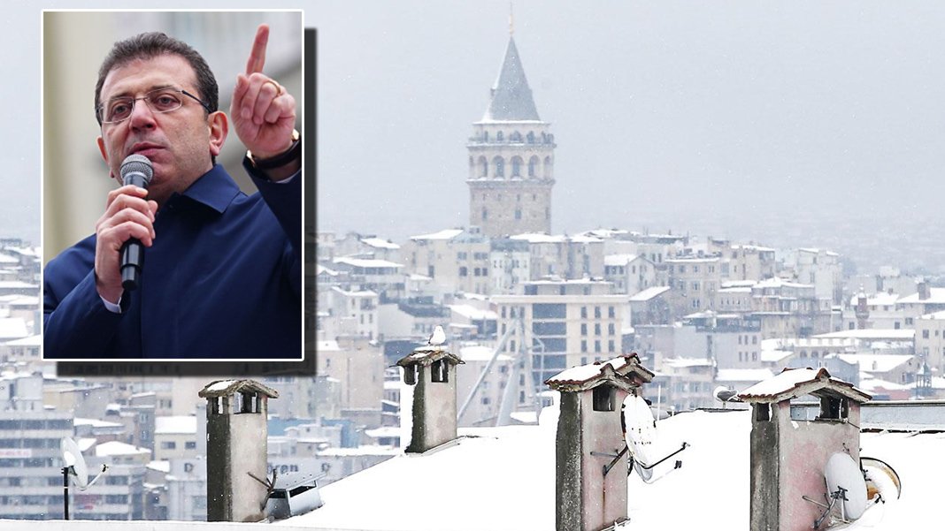 İmamoğlu'ndan 'kar' uyarısı: Zorunlu olmadıkça dışarı çıkmayın