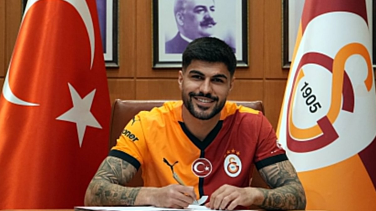 Eren Elmalı Galatasaray'a imzayı attı