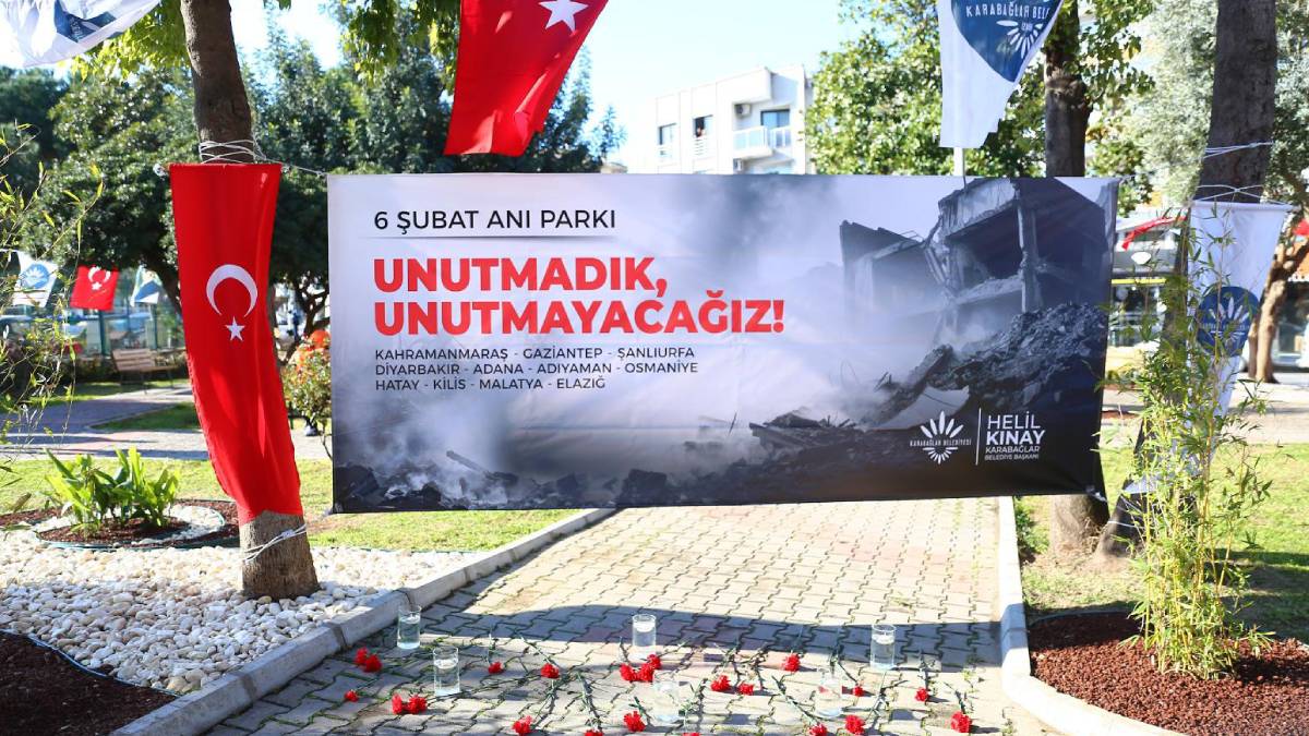 Karabağlar’da “6 Şubat” unutulmadı