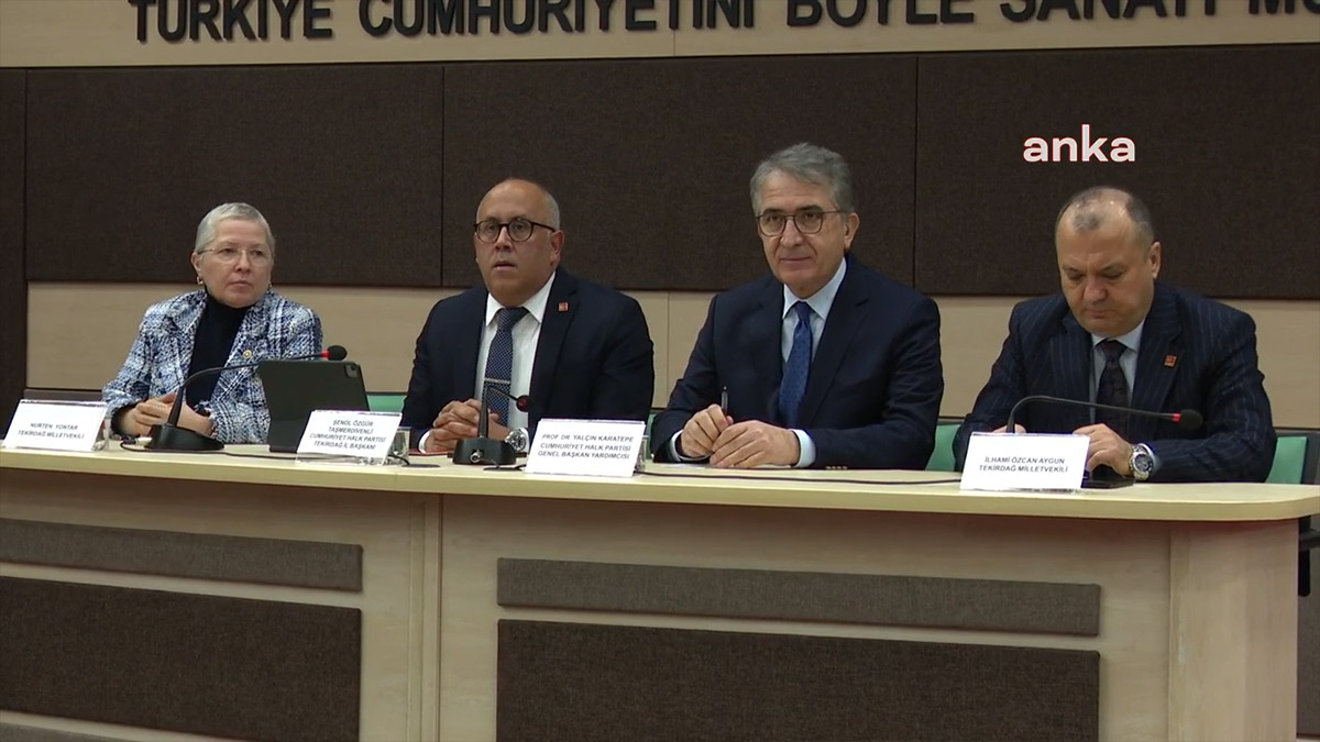 CHP ekonomi heyeti Çerkezköy ve Çorlu'yu ziyaret etti