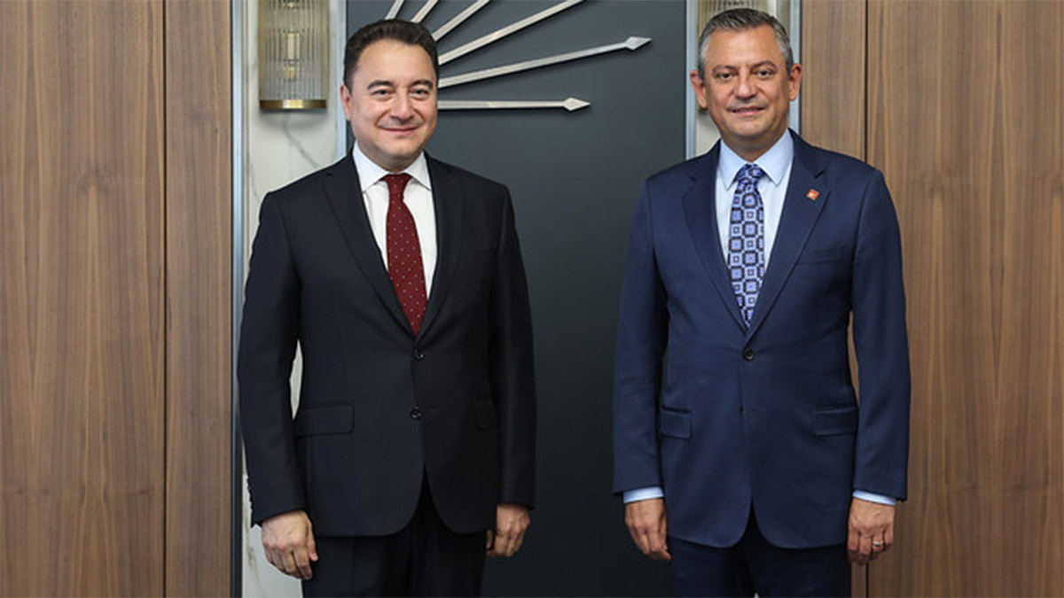 Özgür Özel’den Ali Babacan’a ziyaret