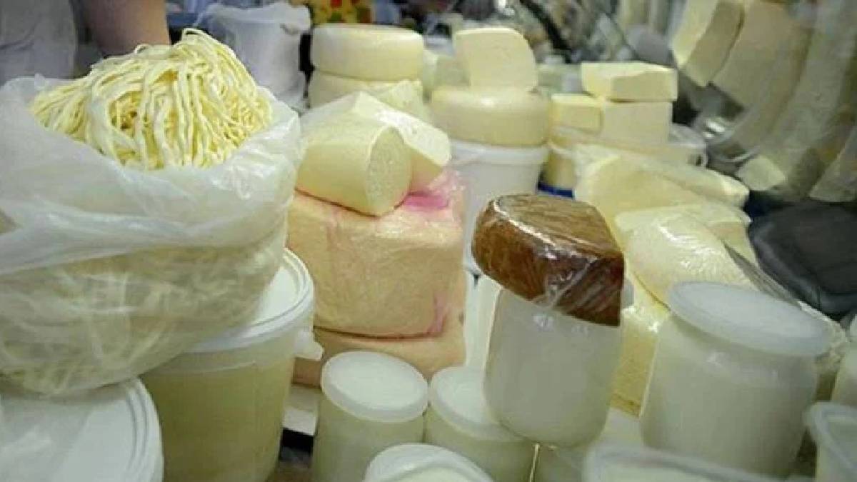 Herkes gözünü dört açsın! Vatandaşa satacaklardı piyasa girmeden haklandı! Tonlarca bozuk peynir imha edildi