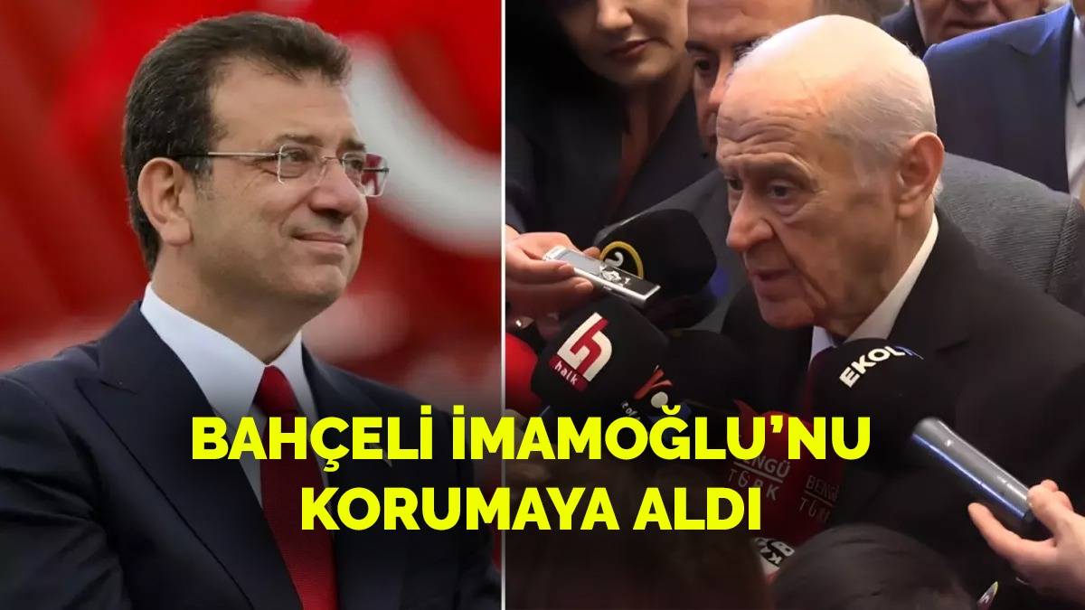 İmamoğlu'na Bahçeli koruması: Ünlü gazeteci ilk kez açıkladı