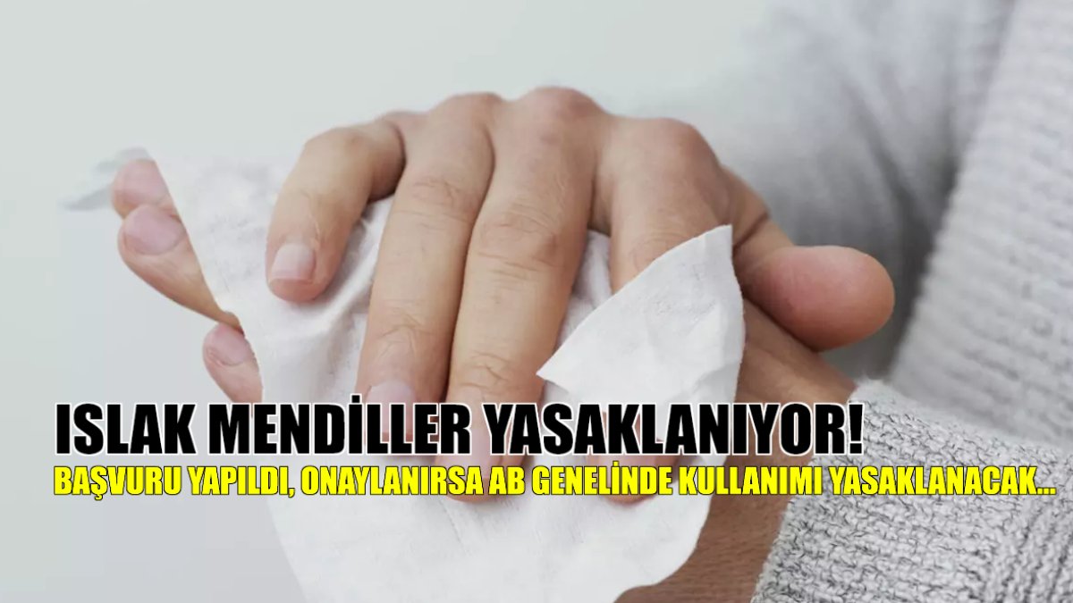 Islak mendilleri yasaklanıyor! Başvuru yapıldı: Tüm Avrupa'yı kapsayacak