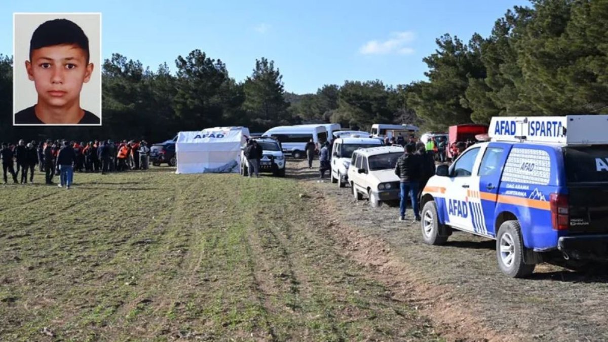 Isparta'da 3 gündür aranan çocuk ölü bulundu