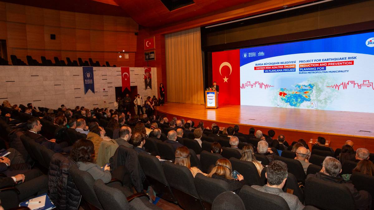 Bursa'nın 'Deprem risk analizi raporu' kamuoyu ile paylaşıldı